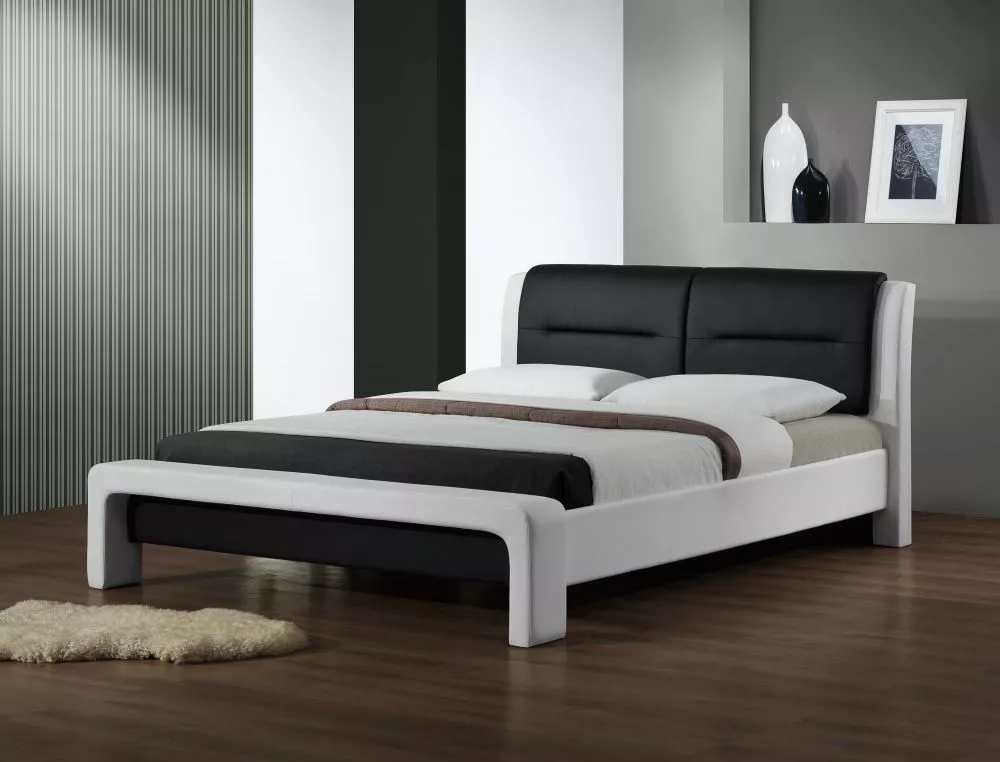 Gulta Cassandra ar stelāžu Guļamvietas platums: 120 cm, Korpusa krāsa: balts, Guļamvietas garums: 200 cm, · 132 × 231 × 