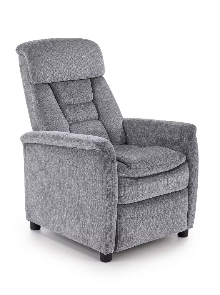 Mīksts krēsls Jordan Maksimālais dziļums: 155 cm, · Pelēks · 71 × 85 × 79 cm