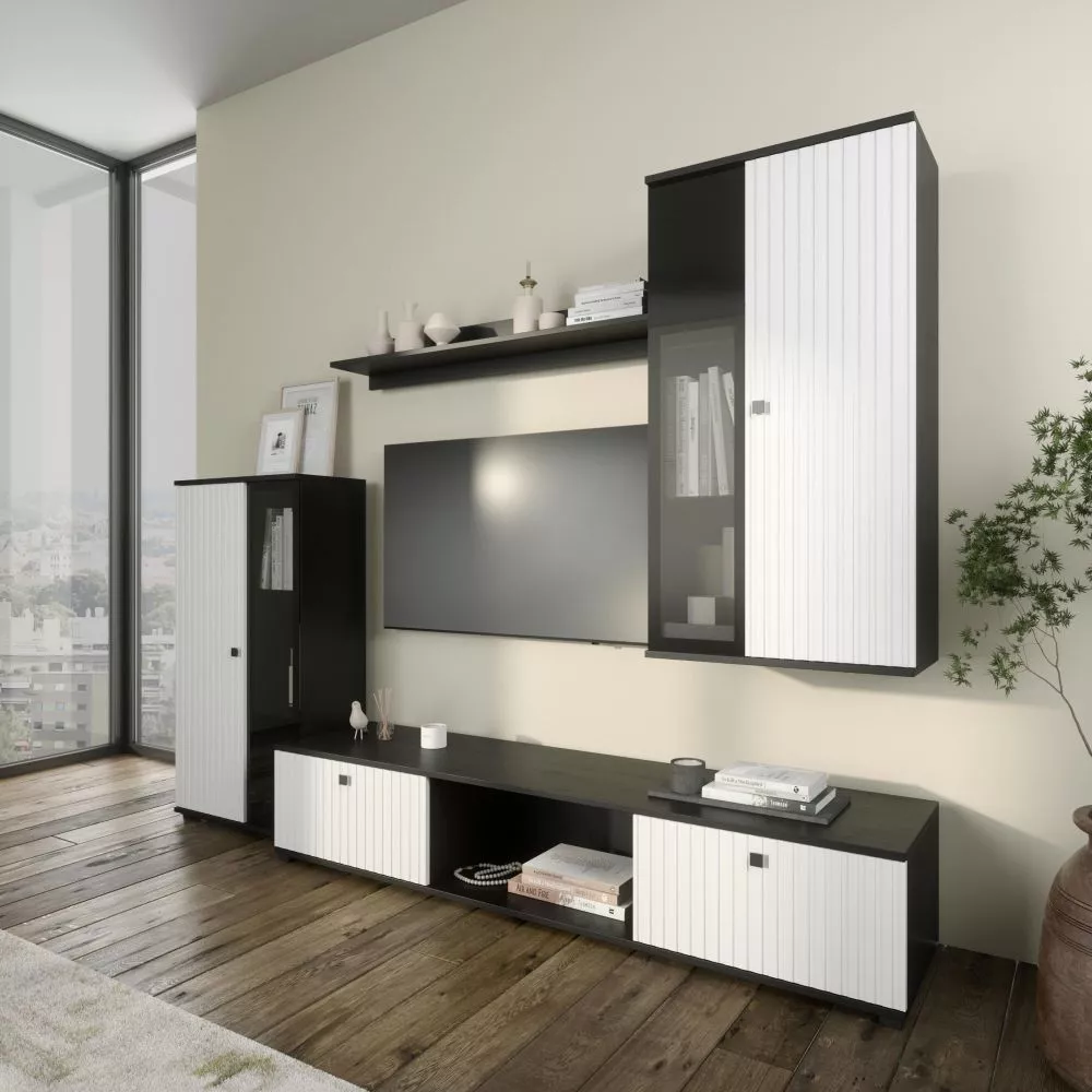 Sekcija Salia Modern Korpusa krāsa: tumši pelēks, · 240 × 40.2 × 180 cm