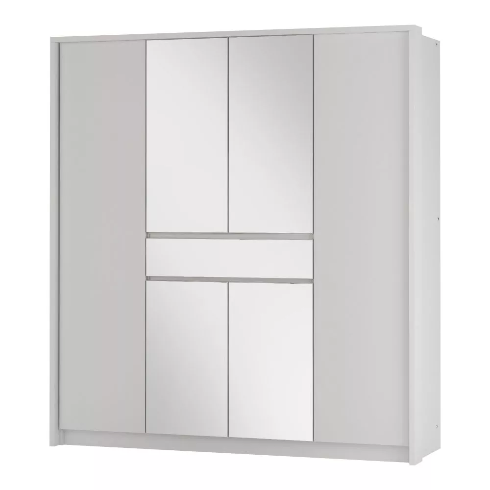 Skapis Split · Balts · 200 × 65 × 217 cm
