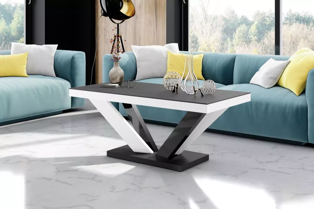 Žurnālgalds Viva 2 Mini Korpusa krāsa: melns, · 120 × 60 × 50 cm