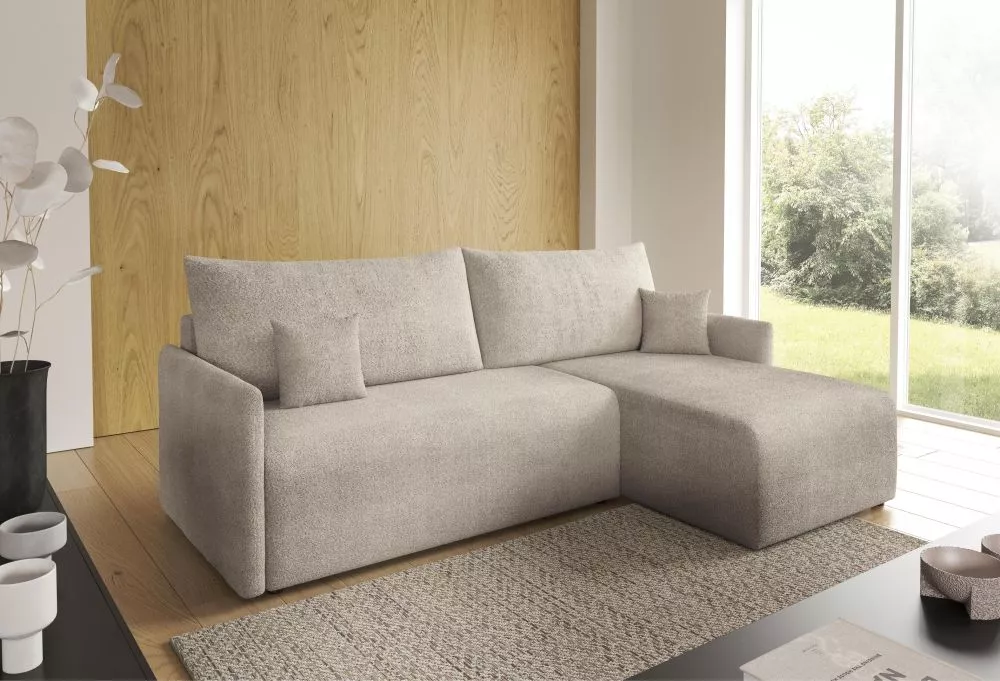 Dīvāns Valencia Premium standard · Tumši bēšs · 145 × 212 × 95 cm