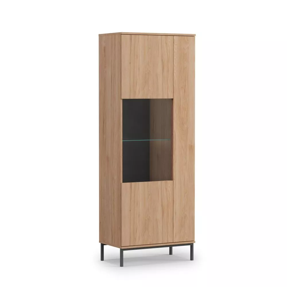 Sekcija Querty QT-07 · Ozols · 70 × 41 × 190 cm
