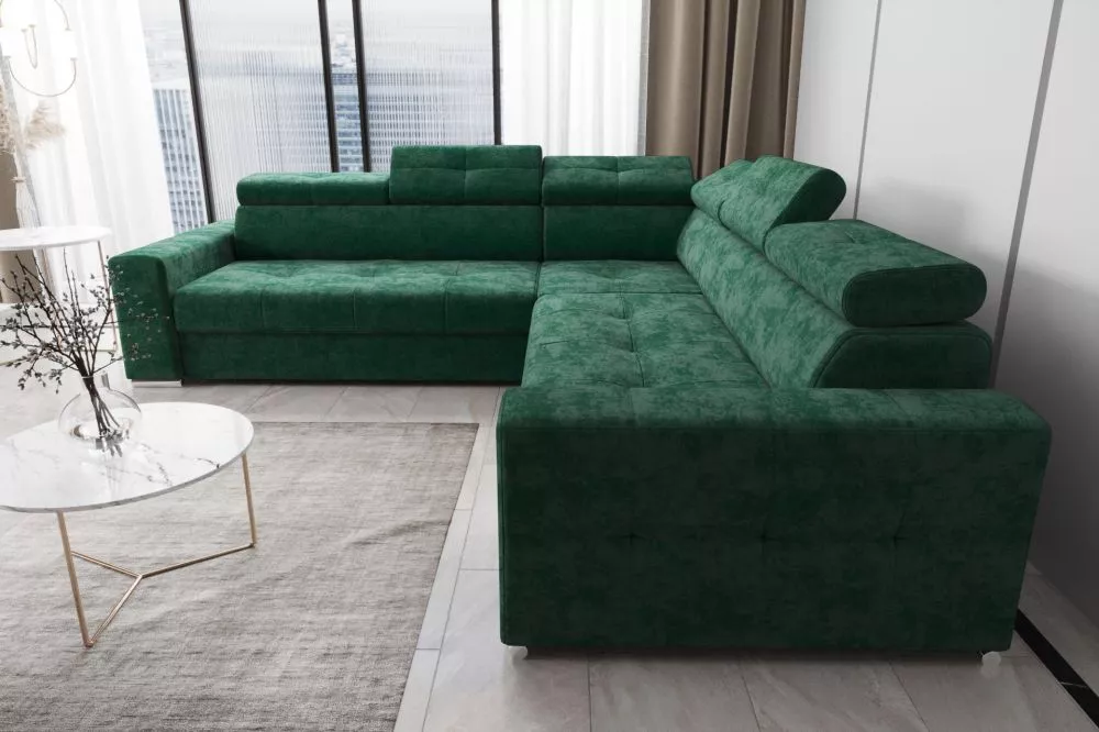 Dīvāns Margo Max standard · Zaļš · 270 × 270 × 78 cm