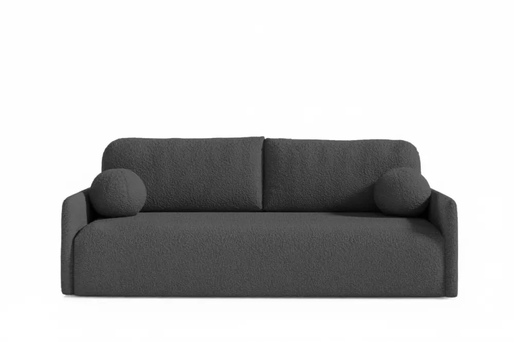 Dīvāns Glove Premium Standard · Tumši pelēks · 87 × 206 × 95 cm