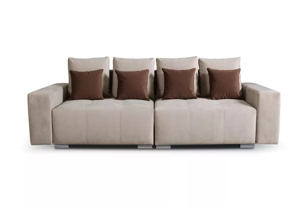 Dīvāns Mary sofa Big standard · Krēma · 100 × 250 × 88 cm