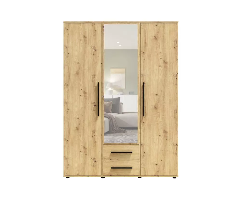 Skapis Maxione MX-12 · Ozols artisan · 150 × 59 × 206 cm