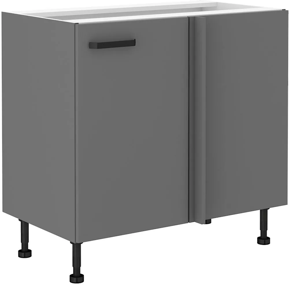 Virtuves skapis Nessa 105 ND 1F BB · Antracīts