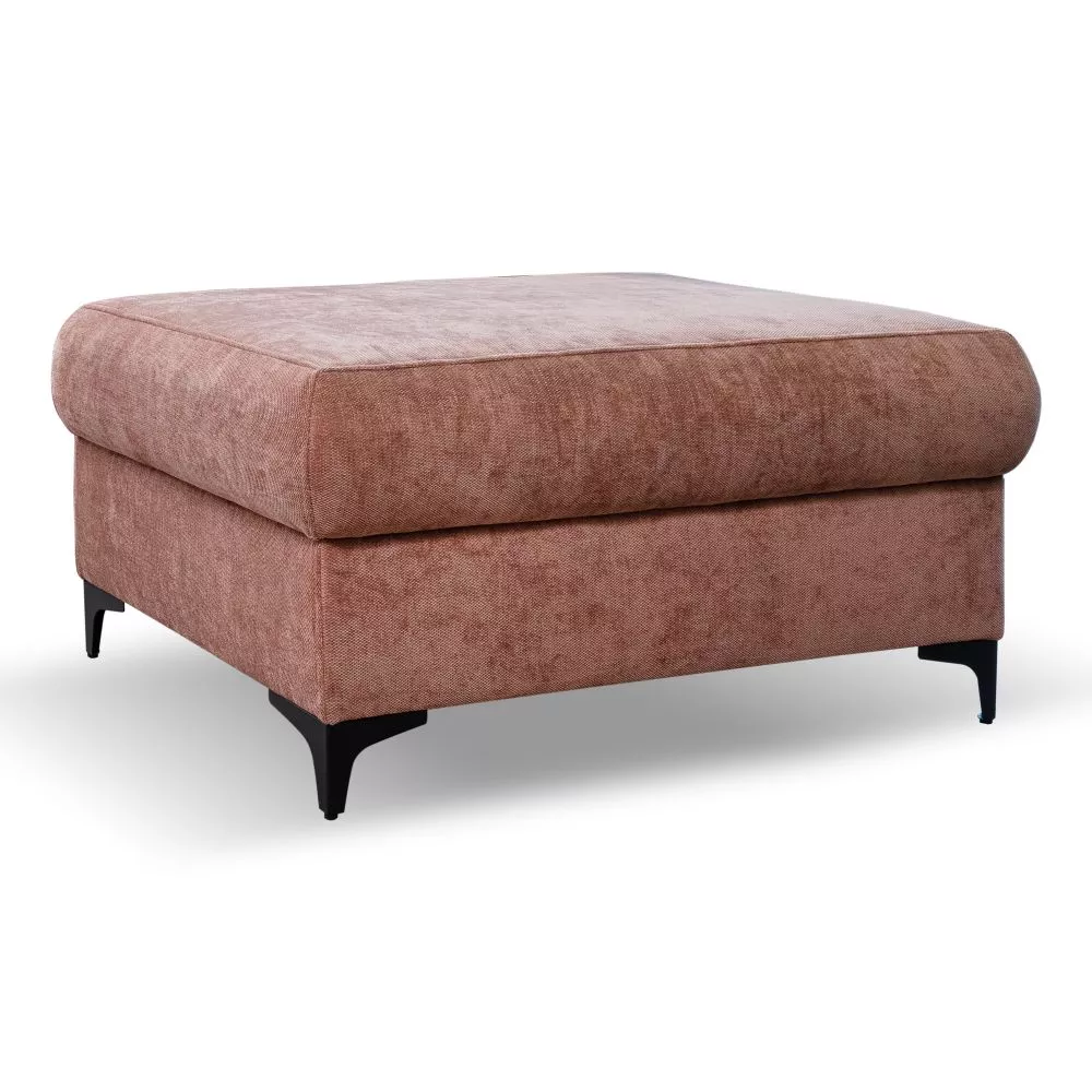 Pufs Denver P standard Auduma numurs: Rebel 08, · Brūni rozā · 101 × 49 × 66 cm