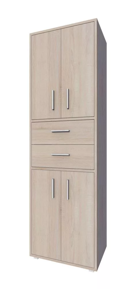 Plaukts Biurowy B-R9 · Ozols sonoma · 60 × 194 × 40 cm