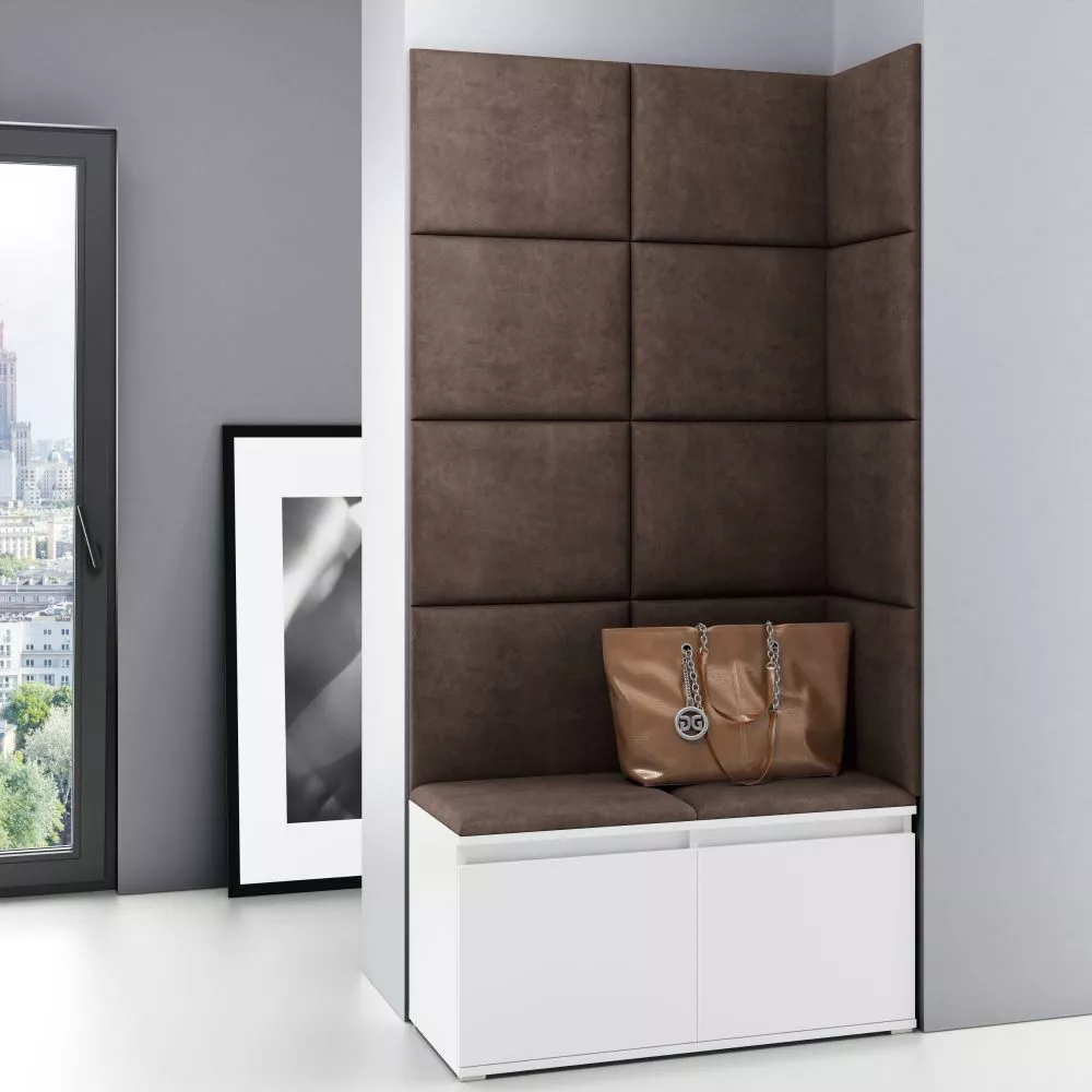 Apavu plaukts Emi 2 Trinity Korpusa krāsa: balts, · 100 × 170 × 40 cm