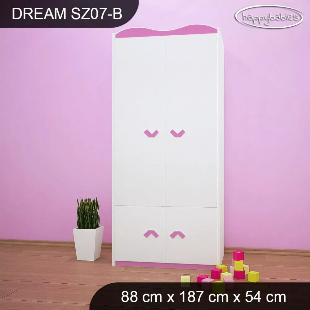 Bērnu skapis Dream SZ07-B · 88 × 54 × 187 cm