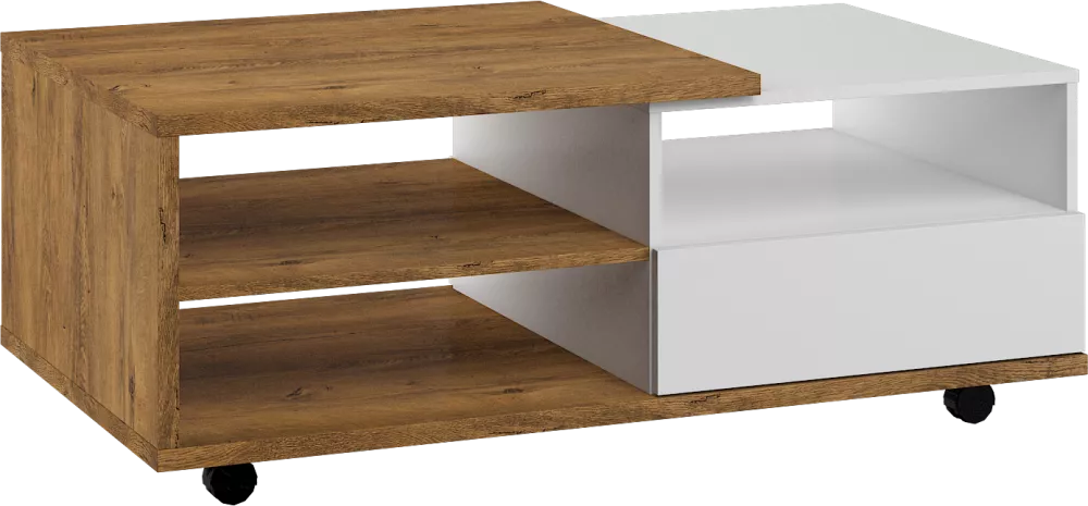 Žurnālgalds Hybrid HYB-12 Korpusa krāsa: ozols burgund, · 120 × 68 × 47 cm