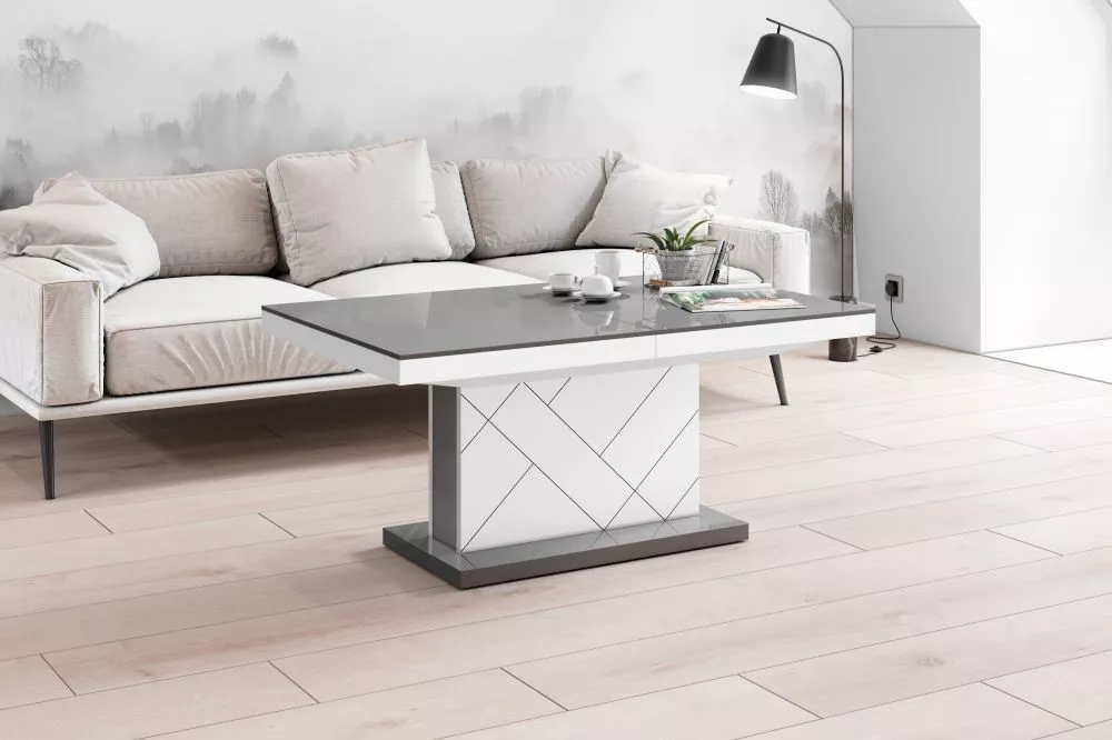 Žurnālgalds Matera Max Korpusa krāsa: balts, · 120 × 75 × 55 cm