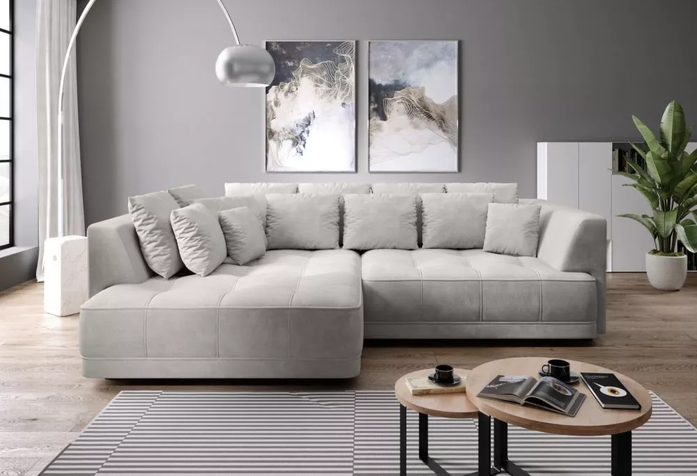 Dīvāns Tiga Premium · 207 × 286 × 77 cm
