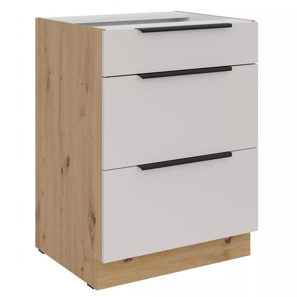 Virtuves skapis Solea 60 D 3S BB
