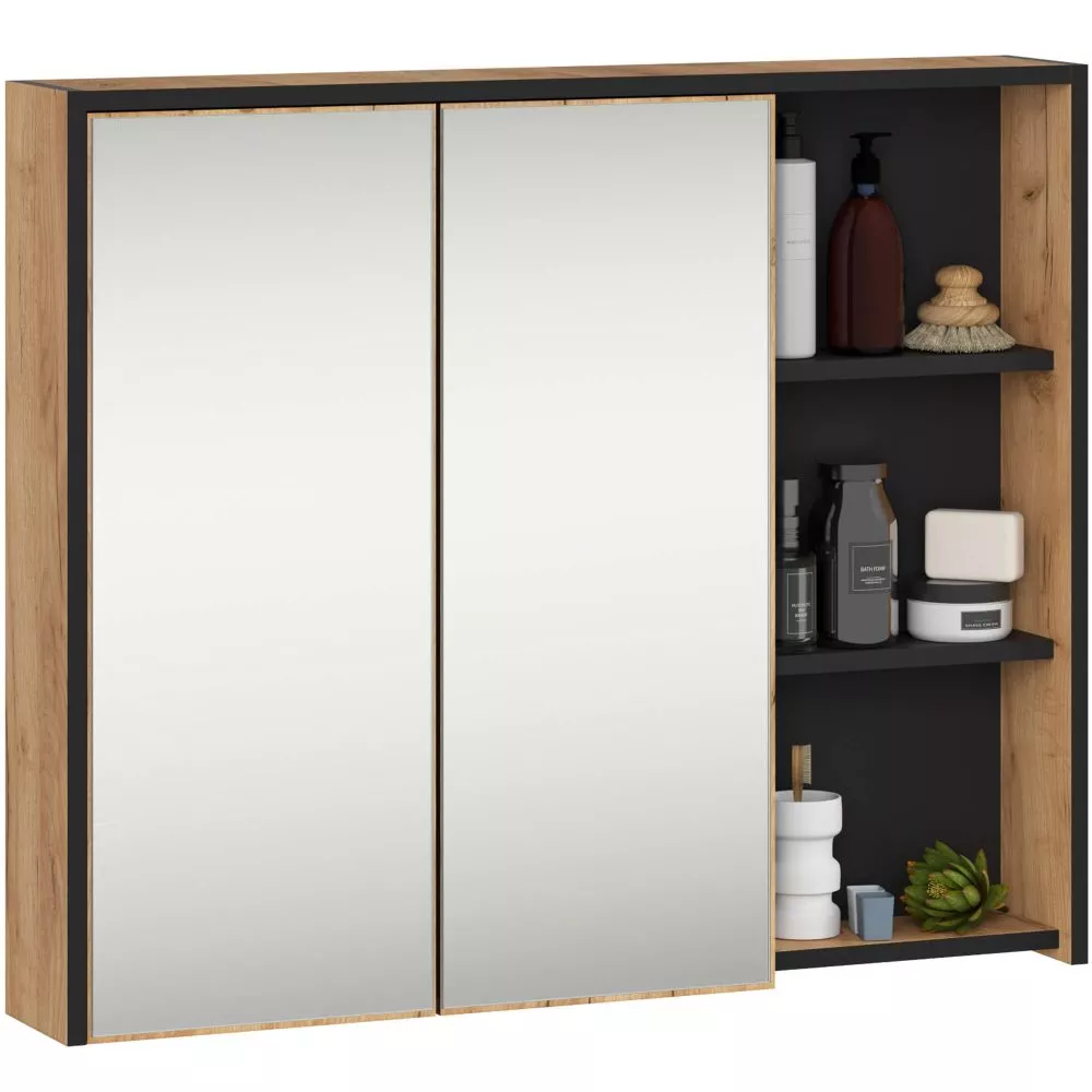 Vannas istabas skapītis Vami W90 L · 90 × 75 × 15 cm