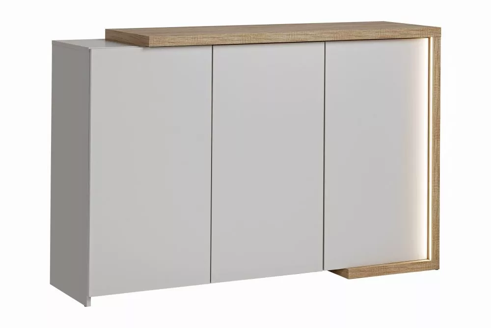 Kumode Dasar K01 ar LED · 150 × 40 × 96 cm