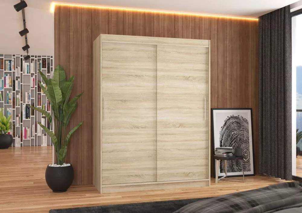 Skapis Denver Basic · Sonoma · 150 × 58 × 200 cm