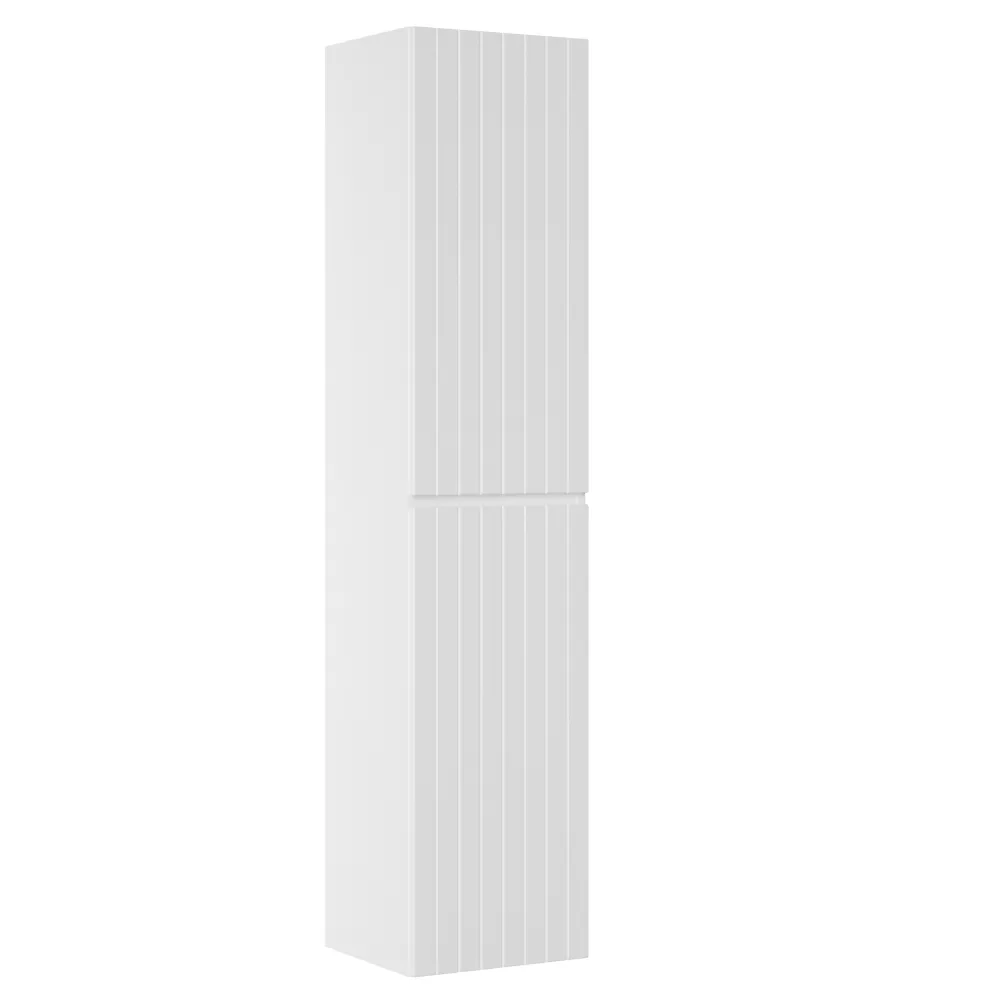 Vannas istabas skapītis Iconic White 80 · Balts · 35 × 160 × 33 cm
