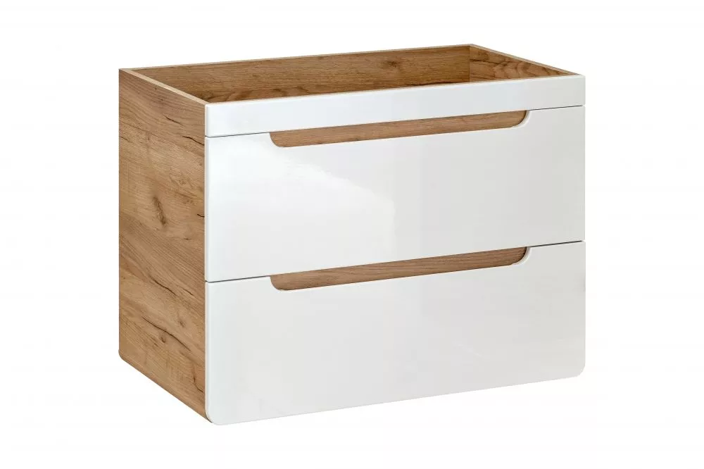 Vannas istabas skapītis Aruba White 821 · 80 × 59 × 46 cm