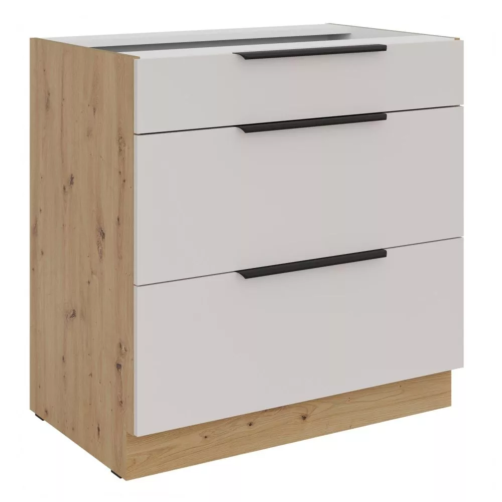 Virtuves skapis Solea 80 D 3S BB