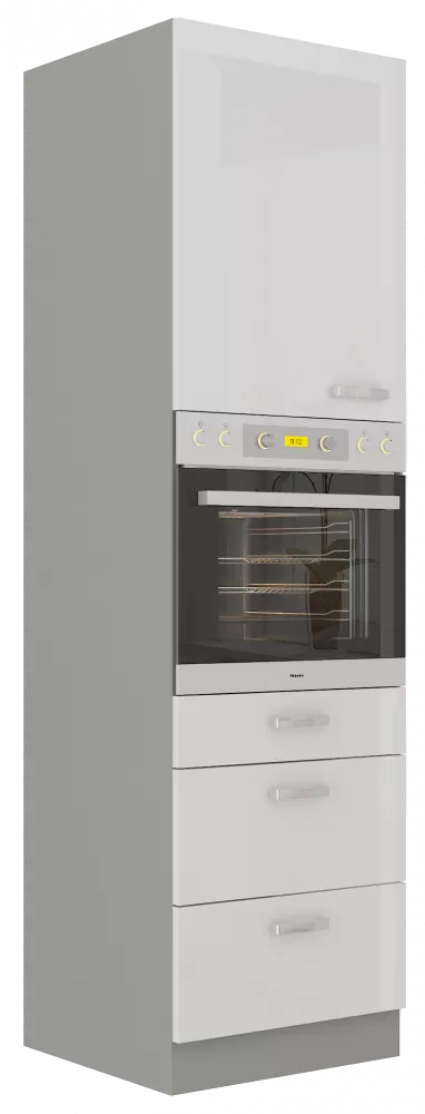 Virtuves skapis Bianka 60 DPS-210 3S 1F