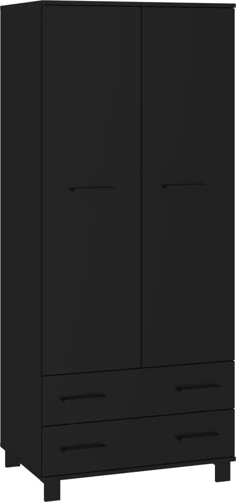 Skapis Cool COO-13 · Melns · 80 × 58 × 188 cm