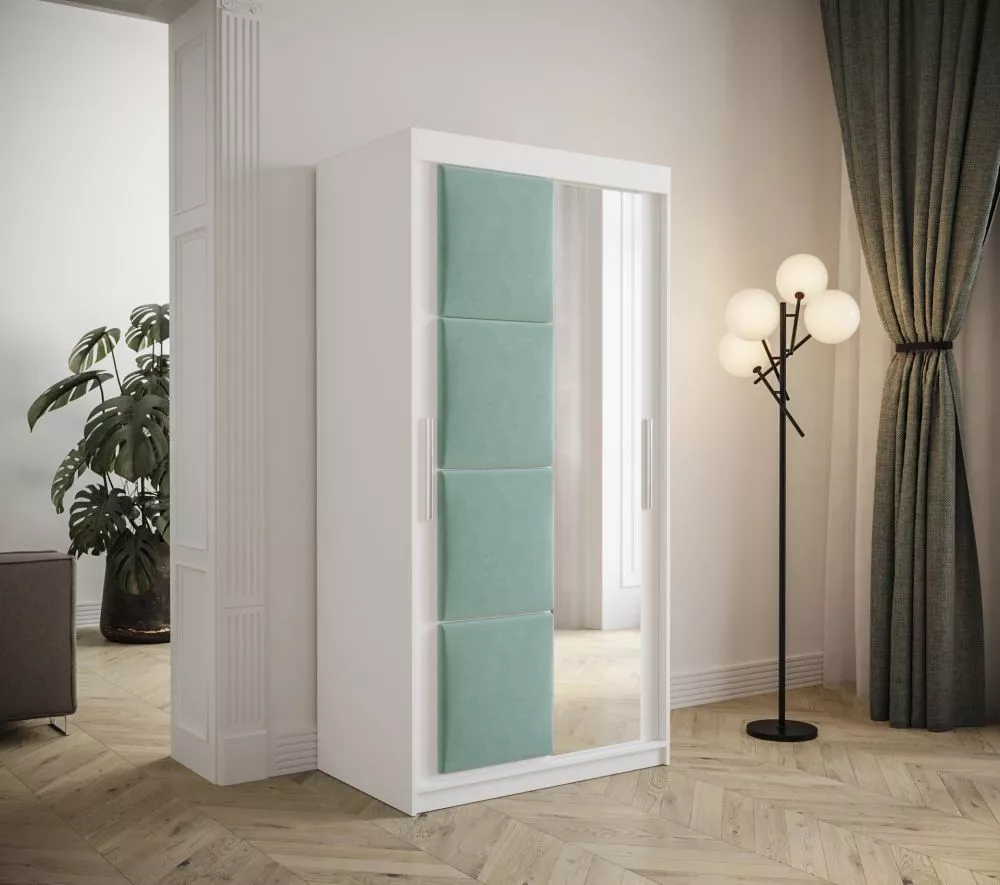 Skapis Tapi White · 100 × 62 × 200 cm