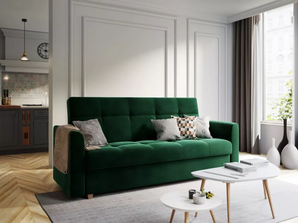 Dīvāns Lento Sofa Standard · Zaļš · 85 × 215 × 88 cm