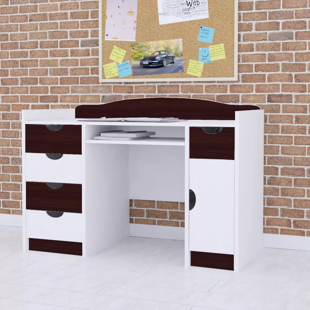 Bērnu rakstāmgalds Classic B01 Maksimālais augstums: 89 cm, · 125 × 75 × 60 cm