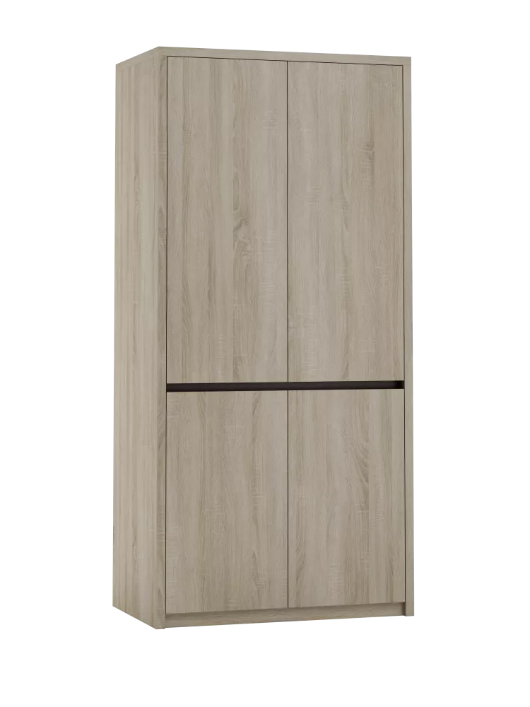 Skapis Kate KT-S2 · 95 × 58 × 200 cm