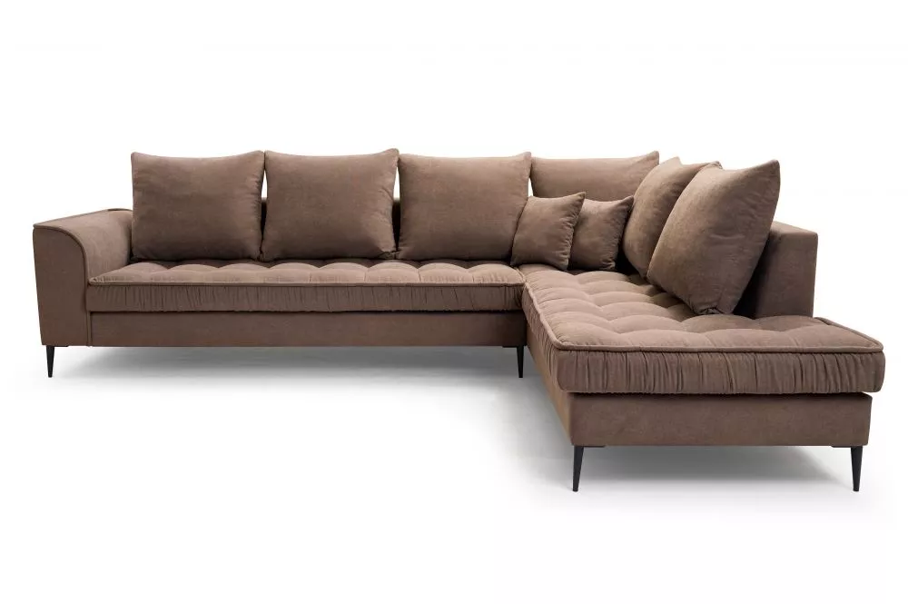 Dīvāns Lena Premium Standard · Brūns · 227 × 306 × 80 cm