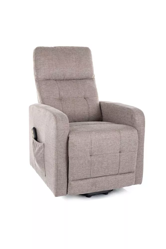 Mīksts krēsls Otus 2 Brego Sēdvietas dziļums: 53 cm, Maksimālais dziļums: 144 cm, · Bēšs · 66 × 92 × 100 cm
