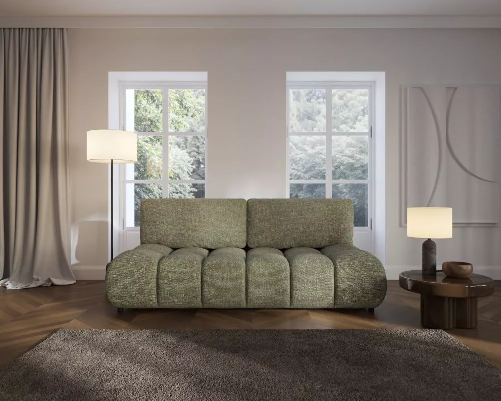 Dīvāns Moko Sofa standard · Zaļš · 108 × 217 × 90 cm