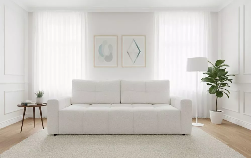 Dīvāns Daisy Sofa Standard · Gaiši bēšs · 103 × 240 × 90 cm