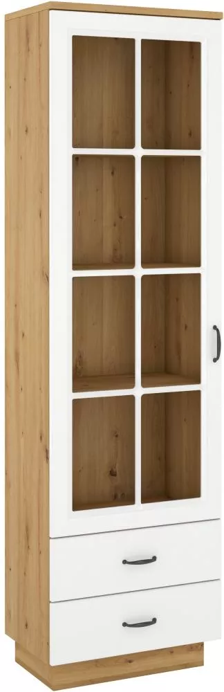 Sekcija Flawia W1D2S Korpusa krāsa: ozols artisan, · 60 × 37 × 210 cm