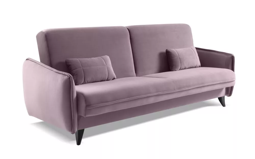 Dīvāns Conte Standard · Gaiši rozā · 100 × 225 × 93 cm