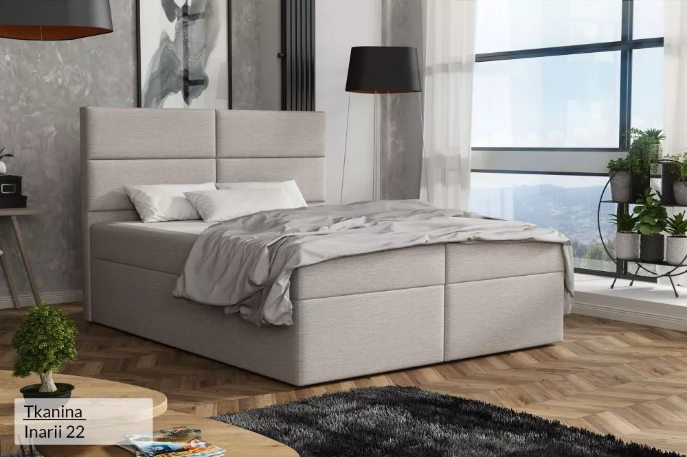 Gulta Zeo Standard Guļamvietas platums: 90 cm, Guļamvietas garums: 200 cm, · Krēma · 92 × 210 × 120 cm