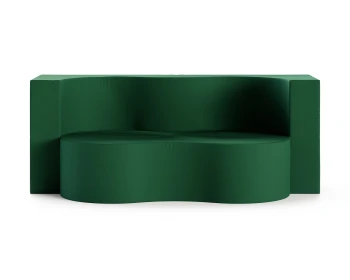 Dīvāns Twist 117x199 · Zaļš · 39 × 199 × 78 cm
