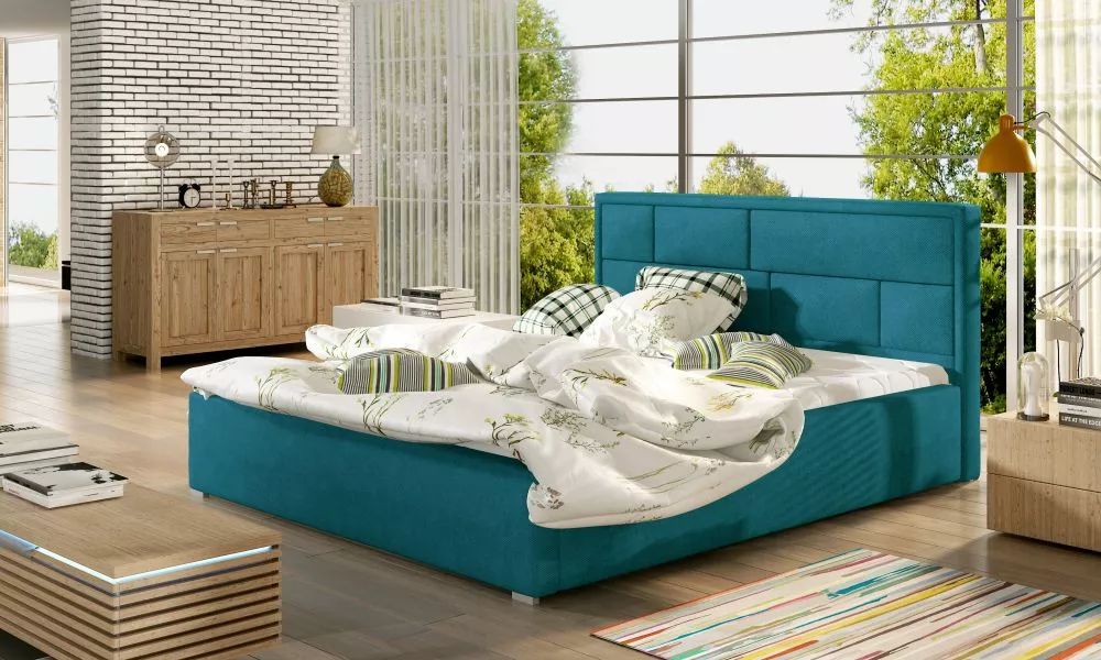Gulta Latina standard ar stelāžu Guļamvietas platums: 140 cm, Guļamvietas garums: 200 cm, stelāžas tips: metāla, · Tirkī
