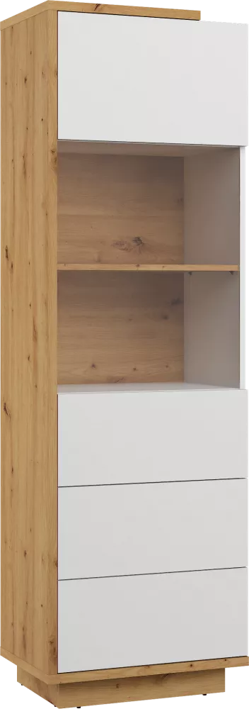 Sekcija Hybrid HYB-27 Korpusa krāsa: ozols artisan, · 60 × 40 × 191 cm
