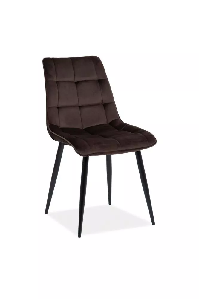 Krēsls Chic Velvet · Brūns · 88 × 50 × 43 cm