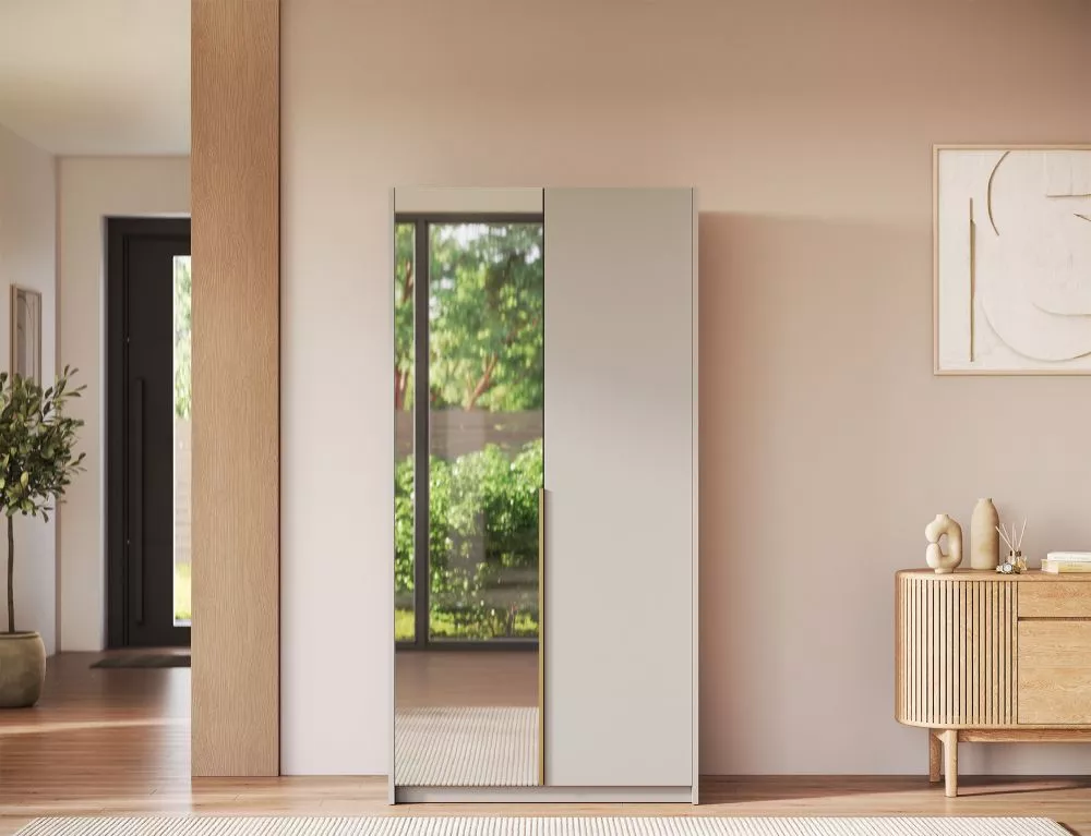 Skapis Alera 2 · Kašmira · 100 × 58 × 204 cm