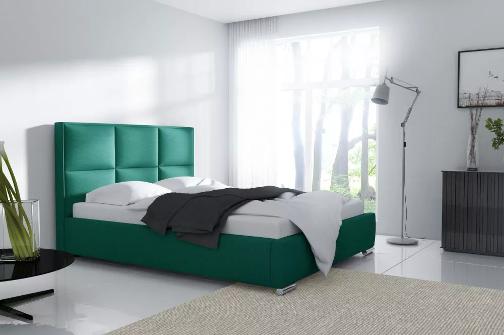 Gulta Mediolan Premium standard ar stelāžu Guļamvietas platums: 180 cm, Guļamvietas garums: 200 cm, stelāžas tips: metāl