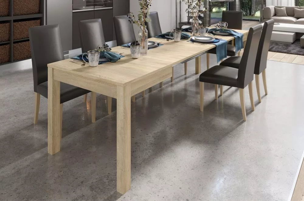 Galds Vega 2 · Ozols sonoma · 130 × 75 × 85 cm