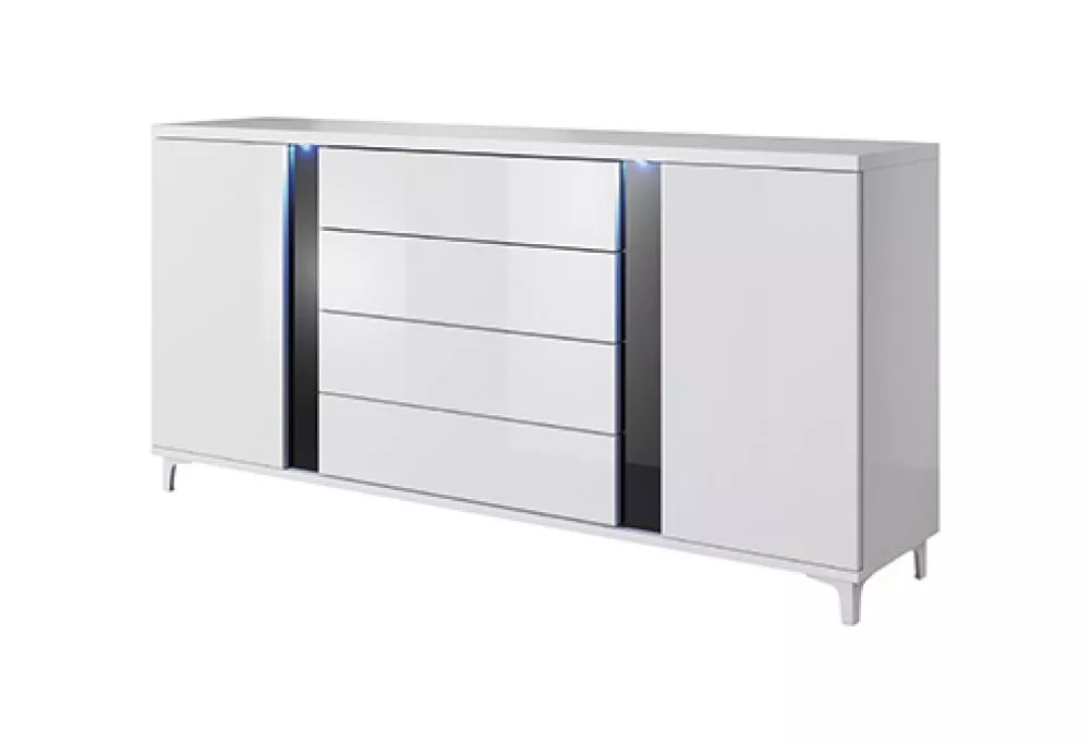 Kumode Marco K180 ar LED · 180 × 40 × 88 cm