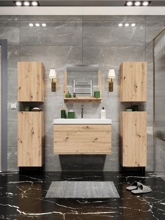 Vannas istabas komplekts Loui 3 · Ozols artisan