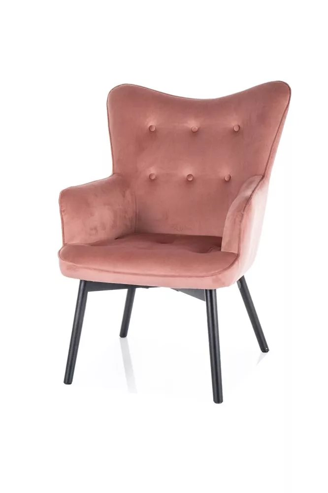 Krēsls Carmen Velvet · Rozā · 99 × 72 × 75 cm