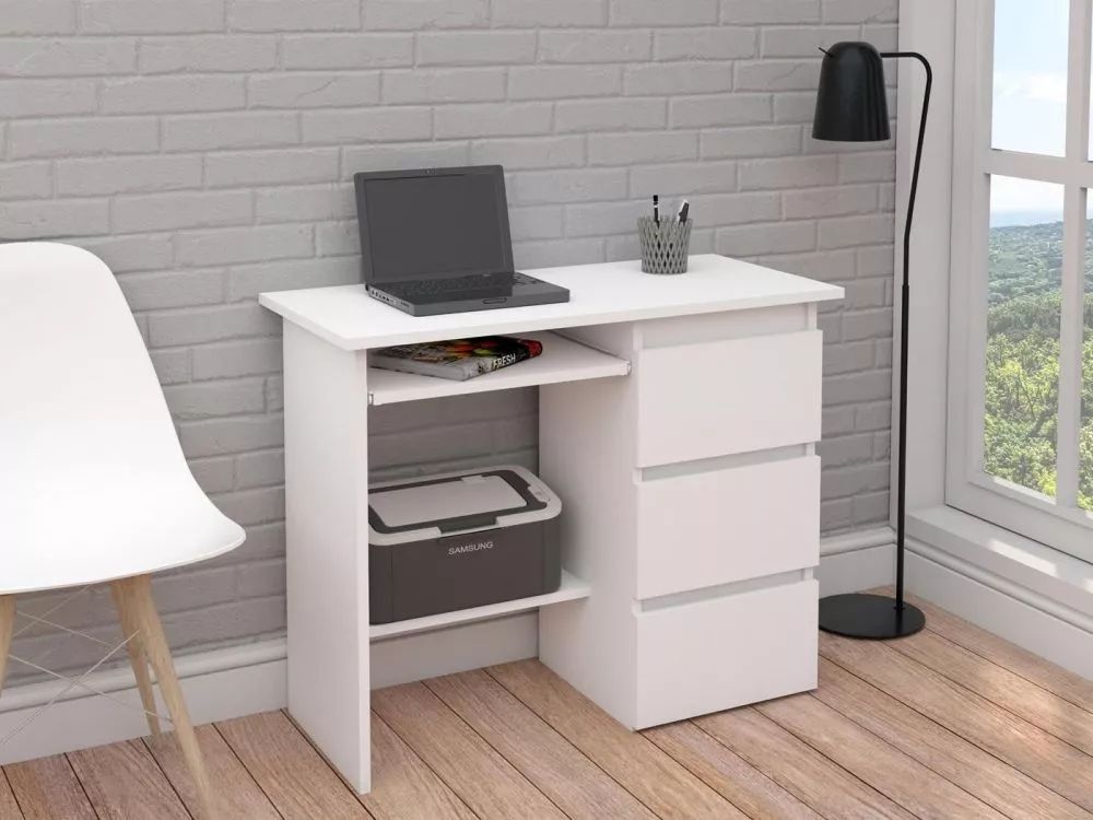 Galds Beta 2L Classic · Balts · 94 × 75 × 43 cm